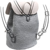 

Rabat de sac avec bouton magnétique - Noir/Bronze - Go Handmade
9