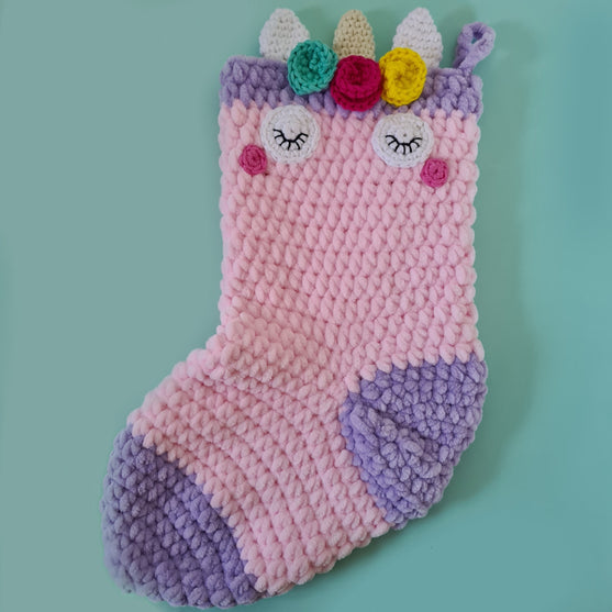

Chaussette de Noël Licorne
2