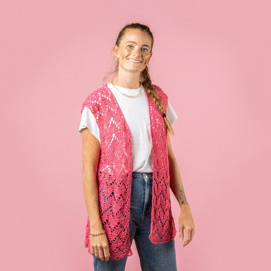 

Leaf Me On - Gilet - Pink Collection
4