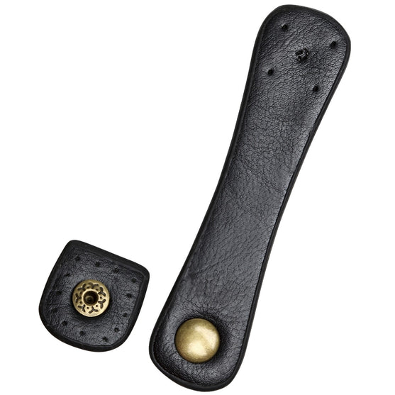 

Sangle et attache avec bouton-pression en cuir PU 11 x 2 cm - Go Handmade
3