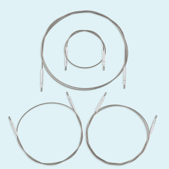 

Câble pivotant Swivel pour aiguilles circulaires interchangeables - Transparent - Hobbii
5