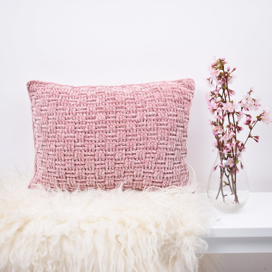 

Coussin tressé Velvet - Allongé
2
