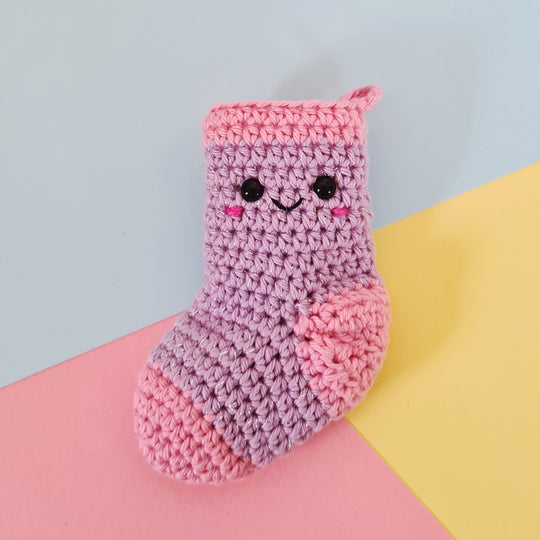Kawaii Christmas Stocking - Ornement