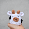 

Vache et cochon - Peluche réversible
4