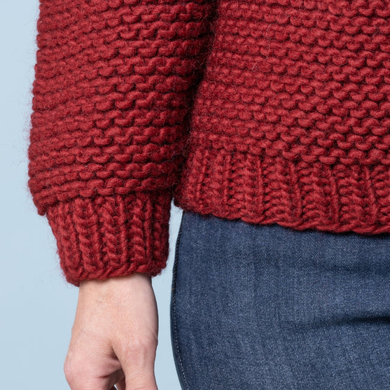 

Ditte - Pull au point mousse
4
