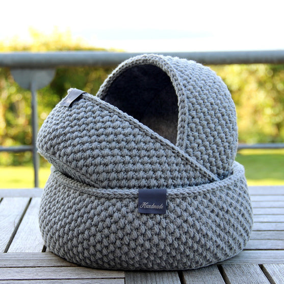 

Moss Stitch Panier - Rond
4
