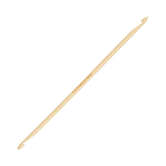 Crochet tunisien double en bambou - 20 cm - Hobbii