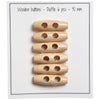

Boutons en bois allongés - 30 mm - Go Handmade
4