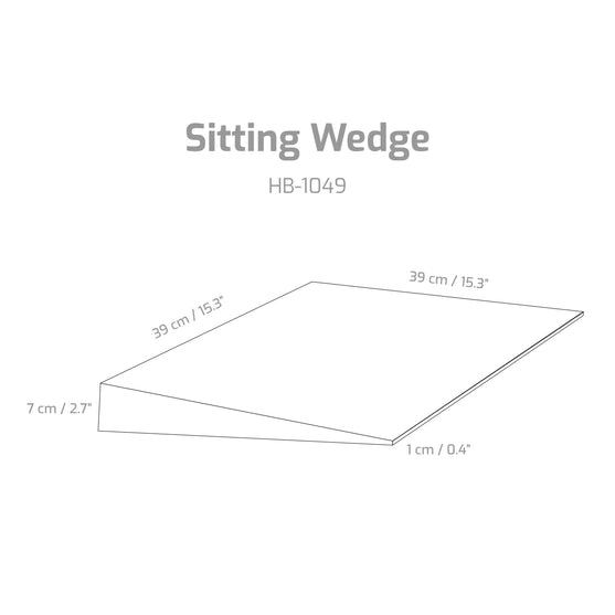 

Coussin incliné triangulaire - Hobbii
4