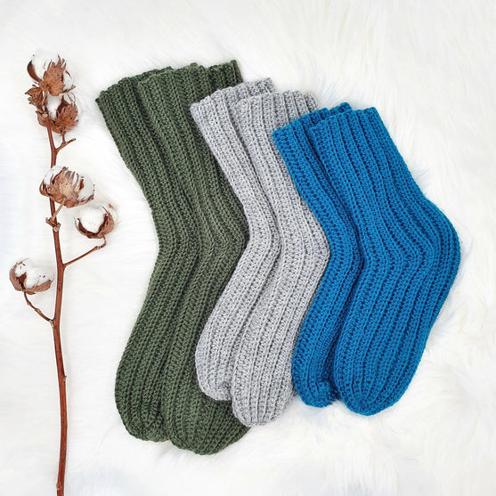 

Easy Breezy Ribbing Socks - Des chaussettes très chaudes
3