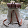 

Rabat de sac avec bouton magnétique - Brun/Bronze - Go Handmade
7