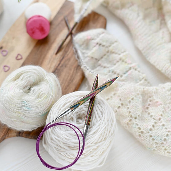 

Aiguilles circulaires Symfonie 60 cm - KnitPro
4