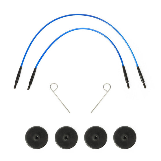 

Câbles EXTRA courts pour aiguilles circulaires interchangeables - KnitPro
2