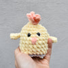 

Lièvre et poussin - Peluche réversible
7