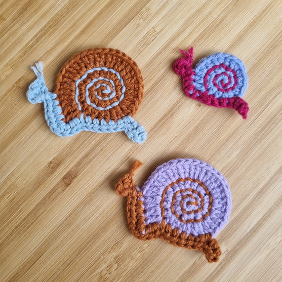 

Hugo Escargot - Appliqué
1
