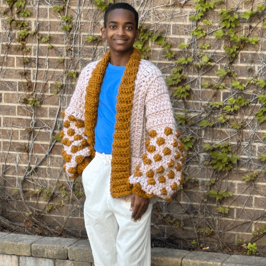 Chicago Bobble Cardigan - Gilet
