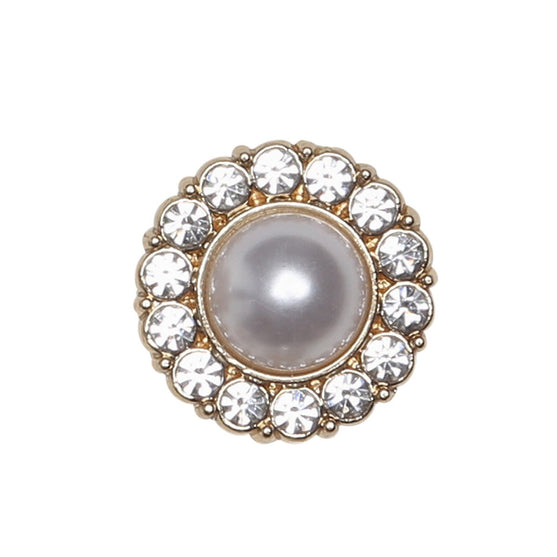 

Boutons Perle avec Pierre - Doré - Plusieurs Tailles - Go Handmade
2