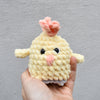 

Lièvre et poussin - Peluche réversible
7