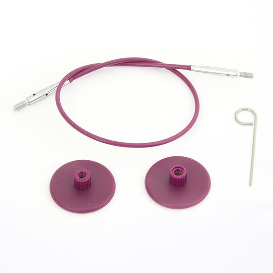 

Câble pour aiguilles circulaires interchangeables - KnitPro
5