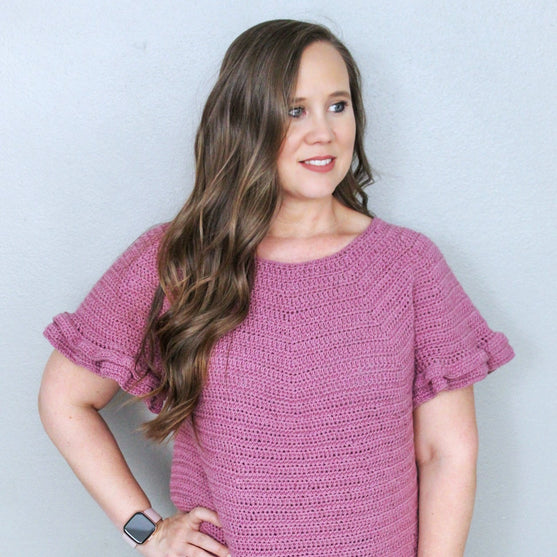 

Franny - Flounce Sleeve Tee
3
