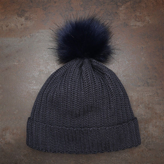 

Pompon - Bleu foncé - Go Handmade
2