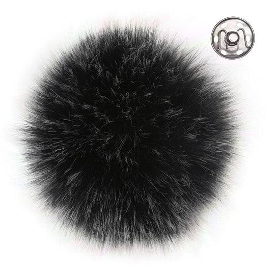 Pompon - Gris foncé - Go Handmade