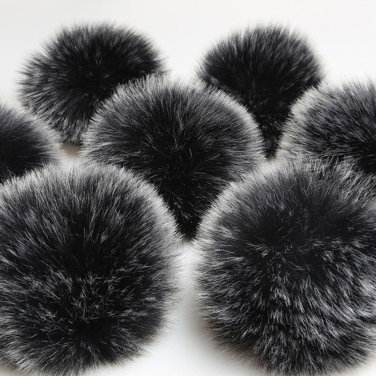 Pompon - Gris foncé - Go Handmade