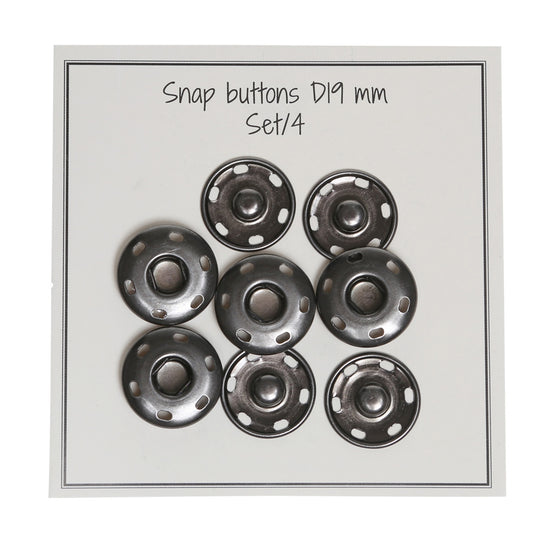 

Boutons pressoirs - 19 mm - Go Handmade
2