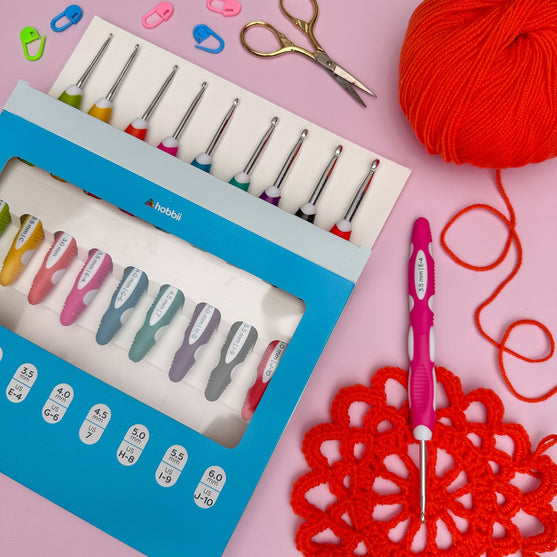 

Set de crochets Duo Touch - 9 tailles différentes - Hobbii
2