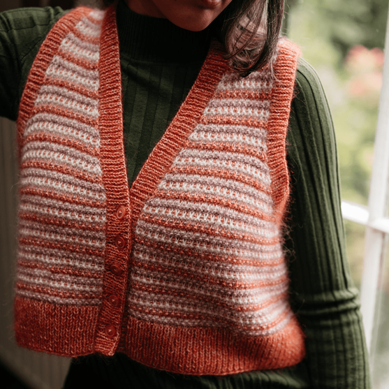 

Amelia - Gilet à Motif Coloré
5