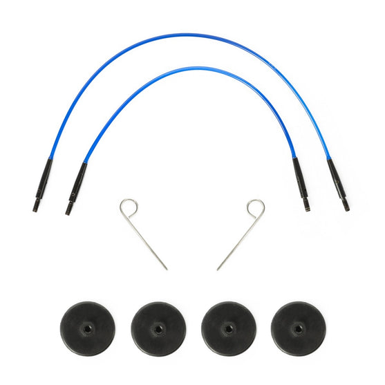 

Câbles EXTRA courts pour aiguilles circulaires interchangeables - KnitPro
2