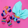 

Mini Mitten - Anneaux de serviette de table
1