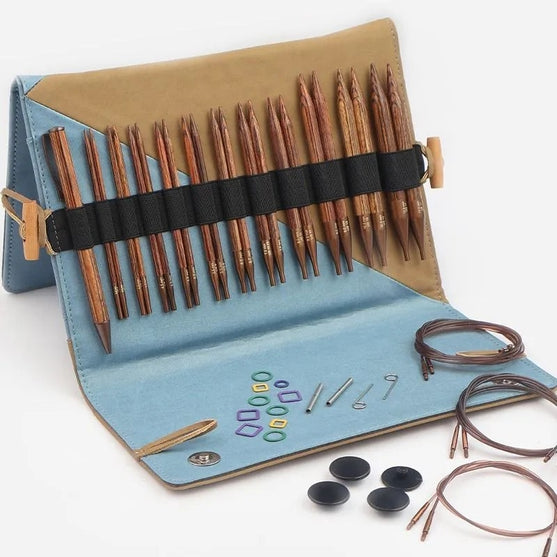 

Ginger Regal - Set d'aiguilles circulaires interchangeables - Bouleau - KnitPro
1