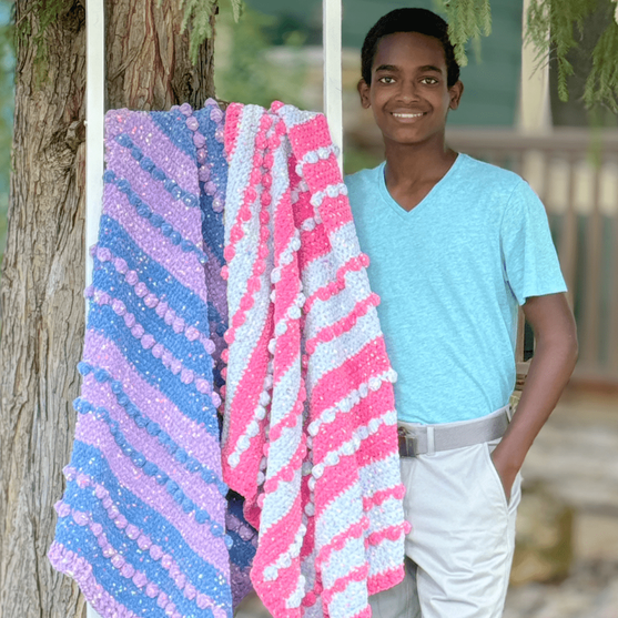 

Baby Bobble Blanket - Couverture
5