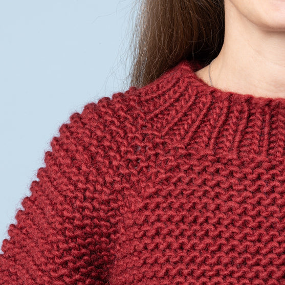

Ditte - Pull au point mousse
3
