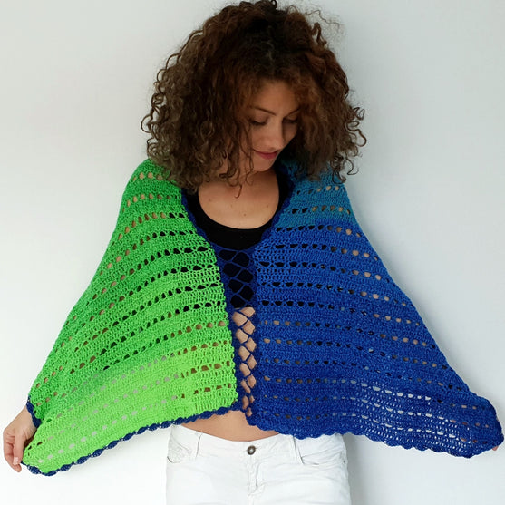 

Poncho Green Sea
2