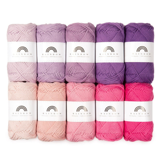 Rainbow Cotton 8/8 Color Bag (1-14) - Hobbii