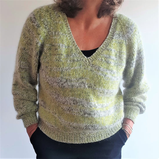 Meryl - Pull avec col en V
