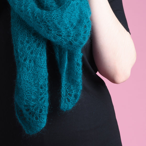 

Châle Paon en Kid Silk
5