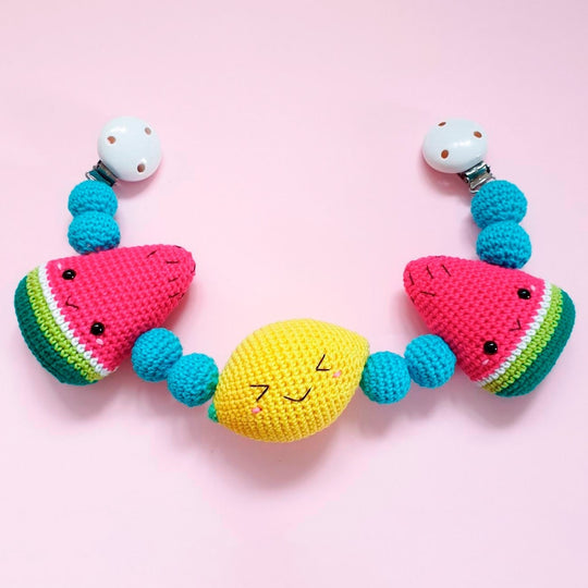 Fruits Kawaii - Guirlande pour landau