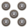

Boutons perles - 15 mm - 5 pièces - Go Handmade
1