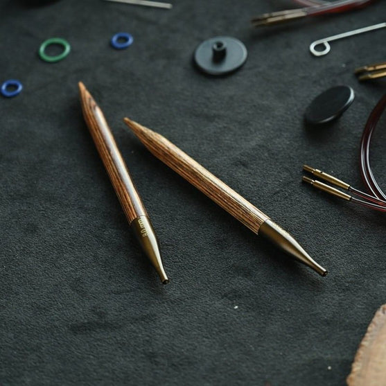 

Ginger - Aiguilles circulaires interchangeables courtes - Bouleau - KnitPro
5