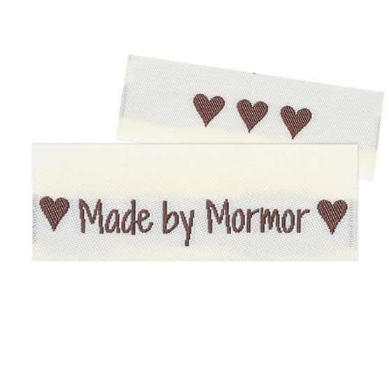 

10 Labels - Made by Mormor - 5 cm - Go Handmade
1