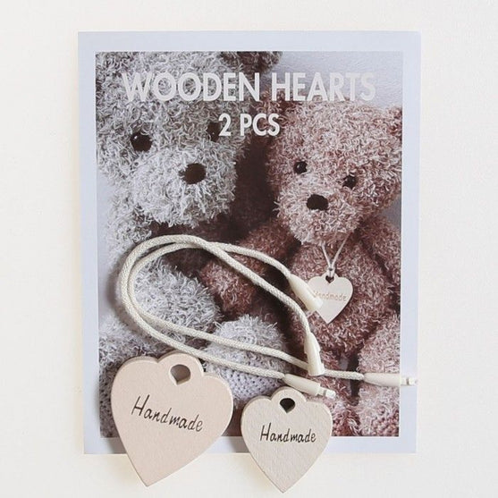 

Coeurs en bois - x 2 - Hobbii
1
