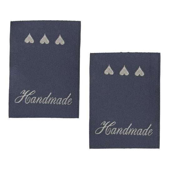 Etiquettes ‘Handmade’ - x2 - Hobbii