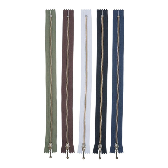 

Fermeture éclair - Laiton antique - YKK
6