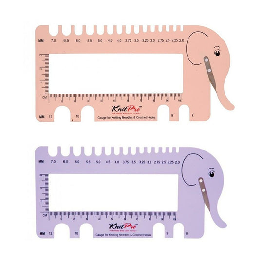 Jauge pour aiguilles à tricoter et crochets - KnitPro