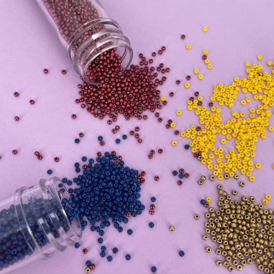 Perles en verre - 30g - Go Handmade