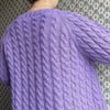 

Easy Cable Cardigan - Gilet
4