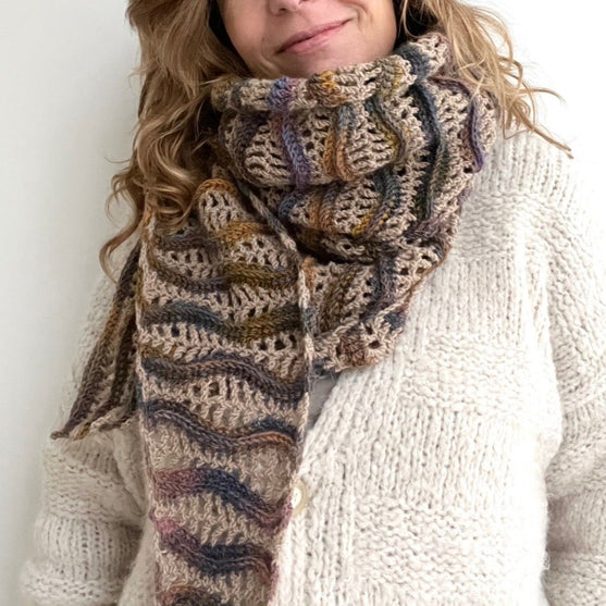 

Winter Waves Wrap - Scarf
2
